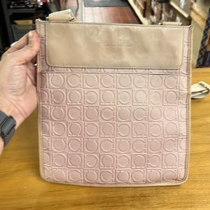Pink Ferragamo crossbody